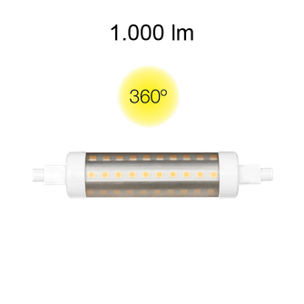 Lampadina LED LINEAL TUBULAR R7S 9W luce calda 830 Beneito Faure