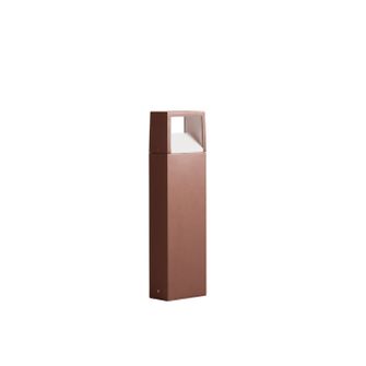 Paletto da giardino 9W CCT corten IP54 GEALUCE 50cm