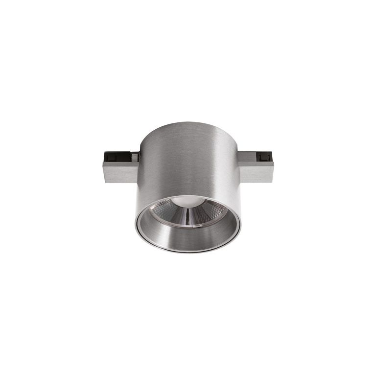 faretto led 8w 48v. 3000k ip20 gealuce cilindro colore nickel