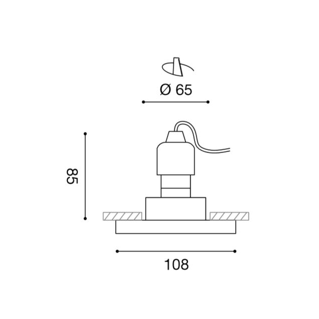 faretto-ophelia-gu10-gealed-cristallo-ad-incasso