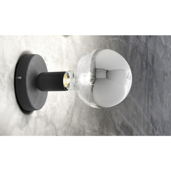 Plafone POINT E27 GEALUCE nero