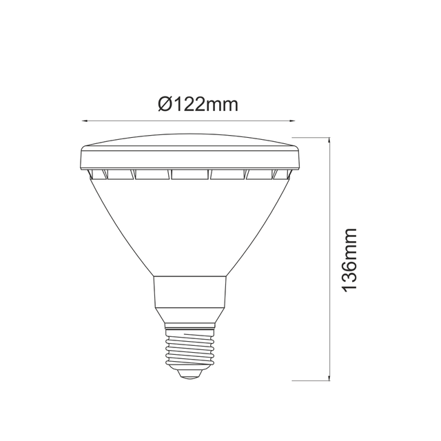 lampadina-led-r-line-par38-e27-15w-luce-verde-beneito-faure