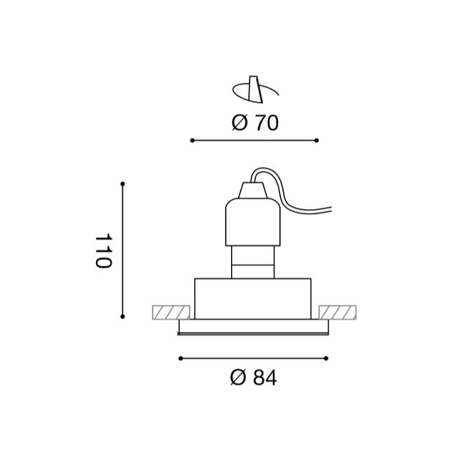 faretto-aurora-gu10-gealed-tondo-nichel-ad-incasso-ip65