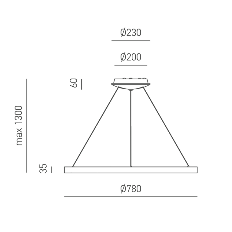 lampadario krizia 60w luce calda 3000k gealuce grande bianco