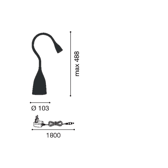 lampada-da-tavolo-5-dot-3w-220-slash-240v-3000k-nero-ip20-gealuce-gls02