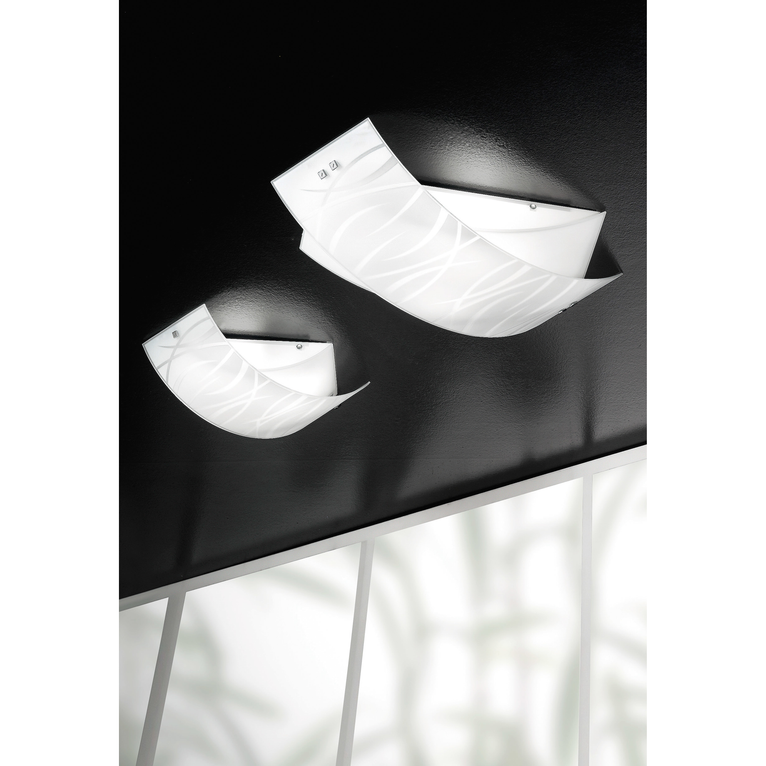 plafoniera led e27 gealuce ip20 bianco agnese p/m