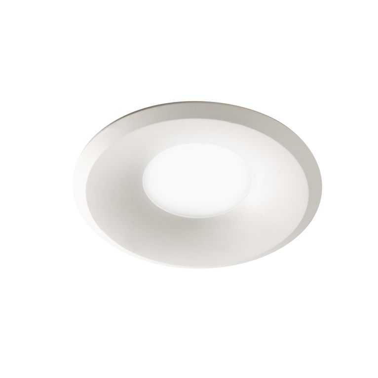 faretto ad incasso gu10 gealuce tondo bianco ip20 