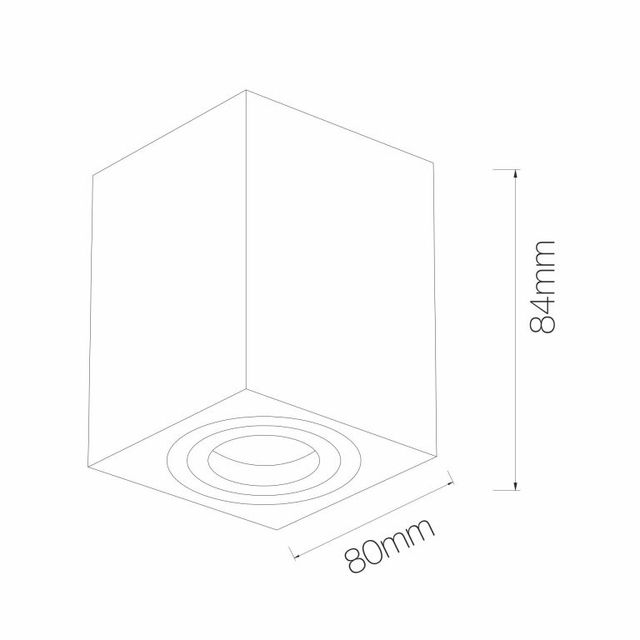 faretto-zio-gu10-beneito-faure-nero