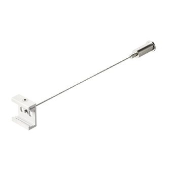 Accessorio kit sospensione GBIS01 per binario GBIN01 GEALED bianco