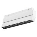 reglette regolabile da binario 12w 3000k bianco gealuce