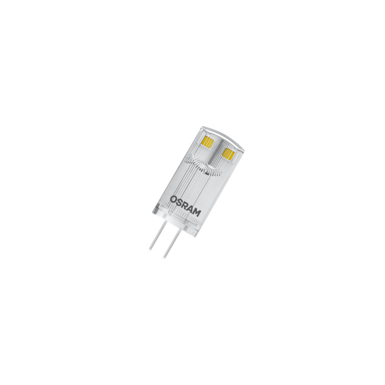 lampadina led parathom pin g4 0.9w luce calda 827 ledvance osram
