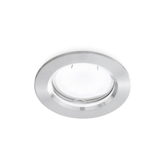 Faretto SIRIUS GU10 GEALED tondo alluminio ad incasso