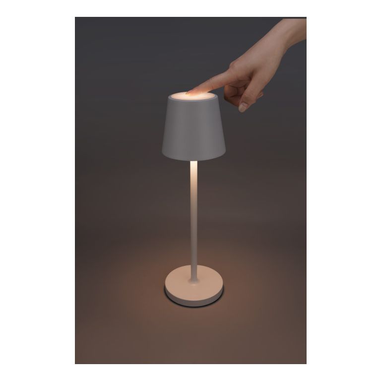 lampada da tavolo 3w luce calda 3000k bianco gealuce ip54