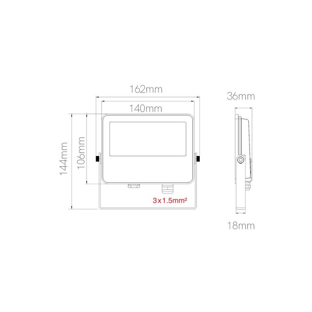 proiettore-sky-switch-30w-cct-beneito-faure-bianco-ip65-ik08