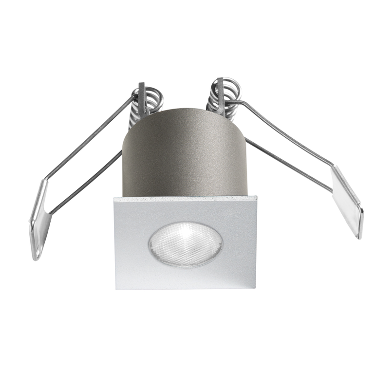 faretto led 3w luce calda 3000k bianco da incasso gfa1092c gea luce