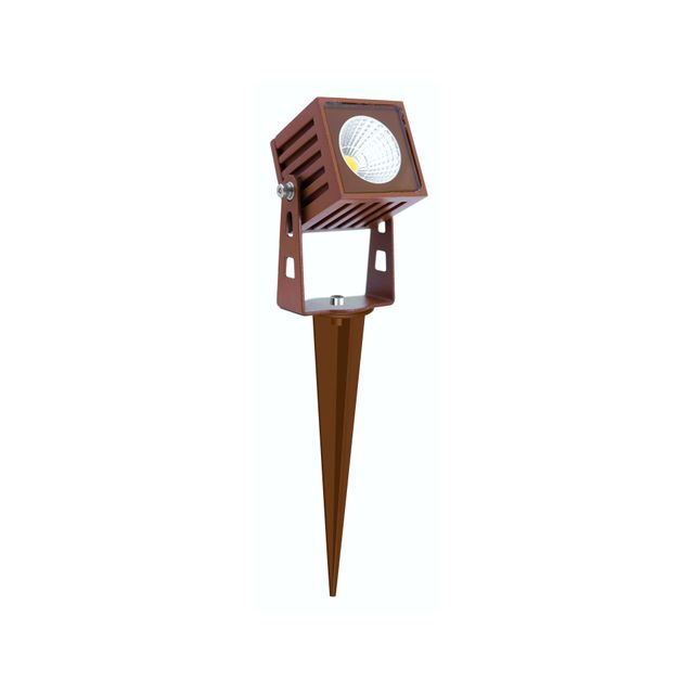 faretto-da-esterno-zas-square-7w-luce-calda-3000k-beneito-faure-con-picchetto-corten-ip65-ik08