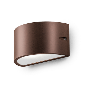 Applique LAN E27 GEALED marrone IP54