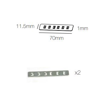 Accessorio giunzione lineare senza spazi per MAGNET TRACK RECESSED BENEITO FAURE