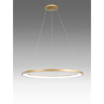 Lampadario KRIZIA 60W luce calda 3000K GEALUCE grande oro