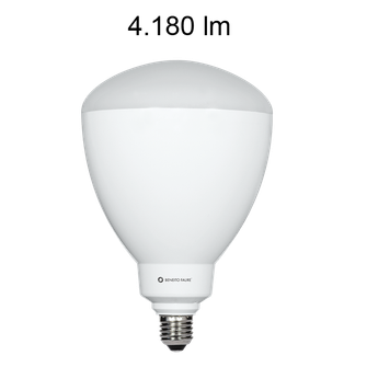 Lampadina LED CUP E27 45W luce calda 830 Beneito Faure