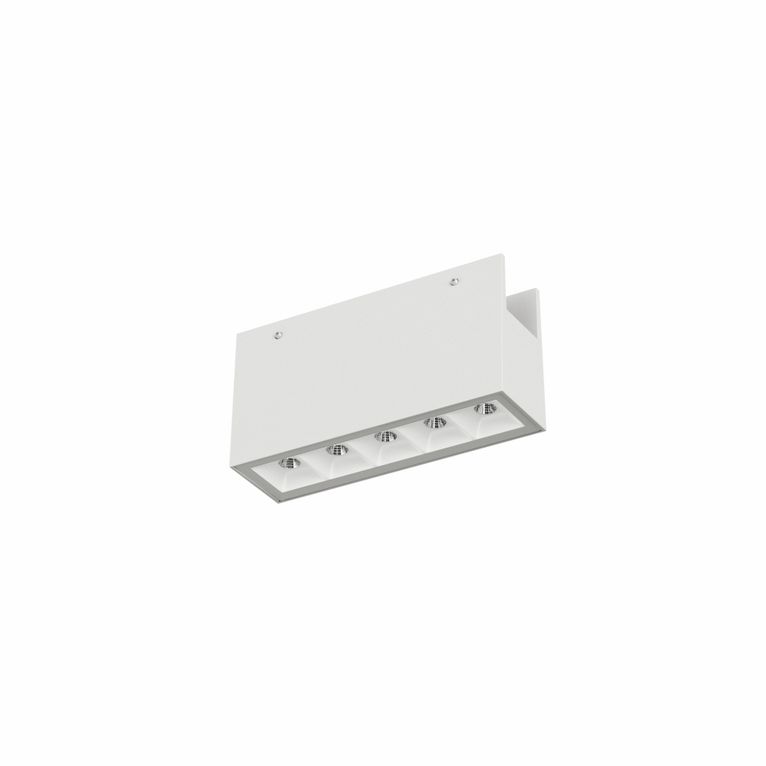 faretto led da binario esterno 10w 48v 3000k bianco ip65 beneito faure 5385