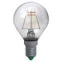 lampadina led sfera e14 4w luce naturale 4000k ecoman vetro trasparente