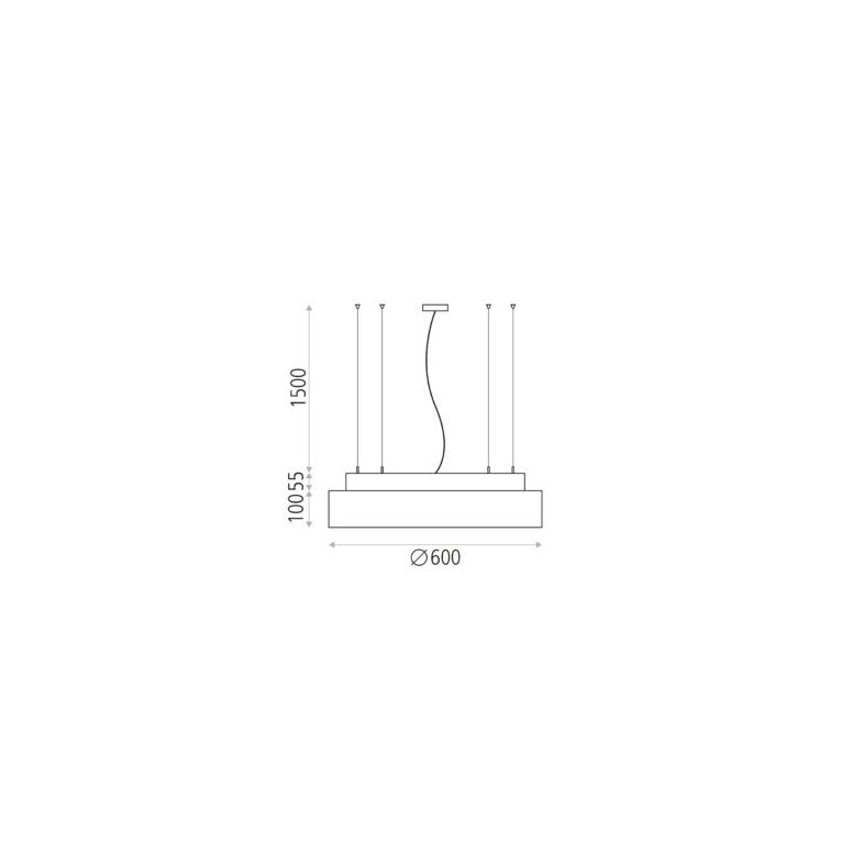 purificatore d'aria led isia uv-c 32w acb 4000k nero