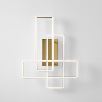 Applique LED 60W 3000K GEALUCE IP20 oro DYANA P