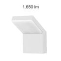 applique led da superficie 18w 100/240v 3000k bianco ip65 beneito faure 3890