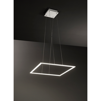 Lampadario QUATTRO 80W luce calda 3000K AFFRALUX quadrato