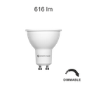 lampadina led hook gu10 6w  2700k 220/240v 827 beneito faure dimmerabile