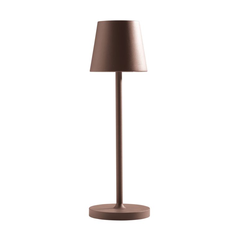 lampada da tavolo 3w 3000k marrone gealuce ip54