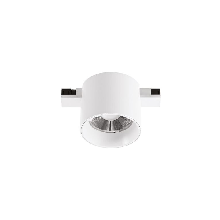 faretto led 8w 48v. 3000k ip20 gealuce cilindro colore bianco 