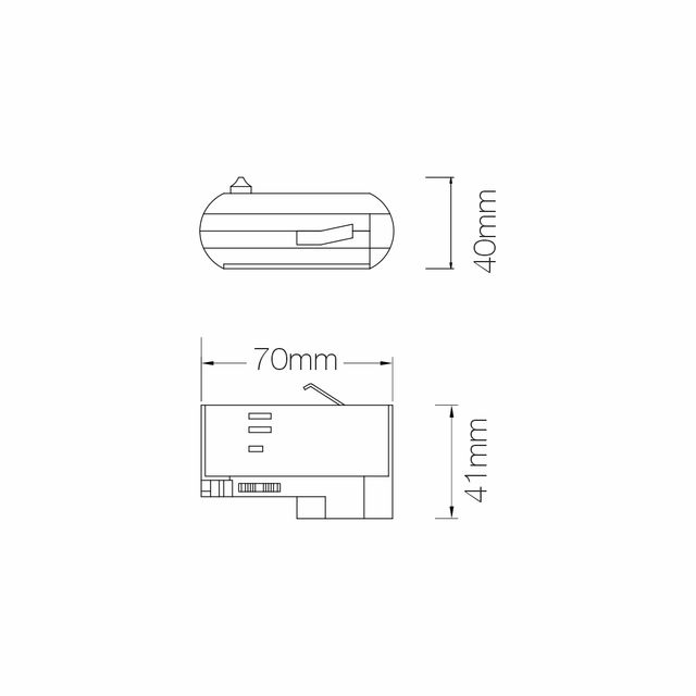 accessorio-adattatore-trifase-beneito-faure-3371-bianco