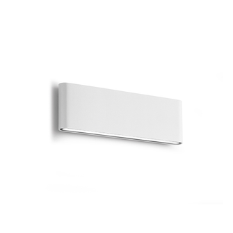 Applique TAARHI 2x12W luce calda 3000K GEALED bianco IP54 grande