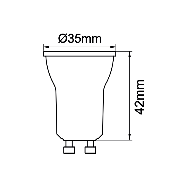 lampadina-led-tutto-gu10-4w-luce-calda-830-beneito-faure