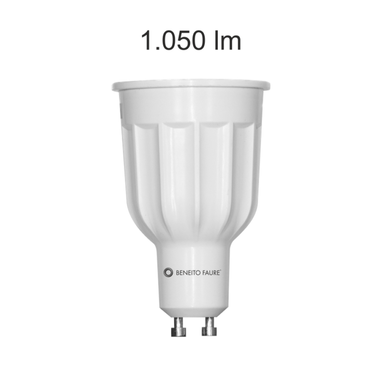lampadina led power gu10 10w luce naturale 840 beneito faure