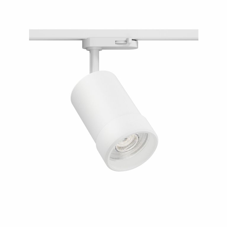 faretto da binario 25w cct switch beneito faure bianco 5221