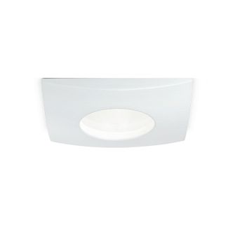 Faretto AURORA GU10 GEALED quadrato bianco ad incasso IP65