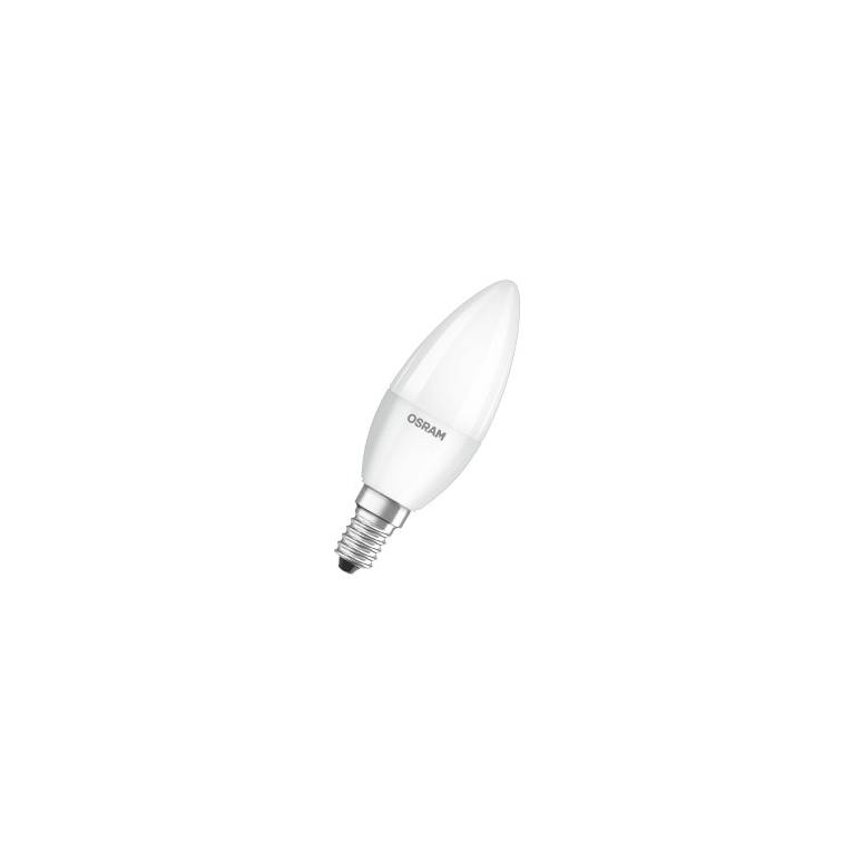 lampadina led value classsic b e14 5.7w luce fredda 865 ledvance osram
