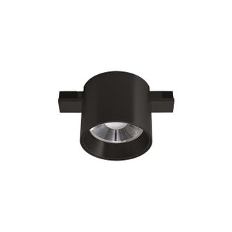 Faretto LED 8W 48V. 3000K IP20 Gealuce cilindro colore nero 