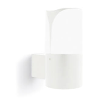 Applique STELE-UP E27 GEALED bianco IP44