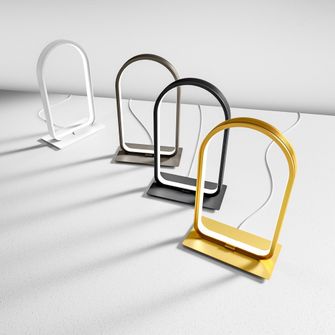 Lampada da tavolo NICOLE 12W luce calda 3000K GEALUCE oro