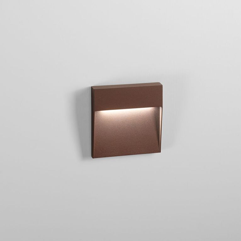 segnapasso step 6w luce calda 3000k isyluce corten ip54