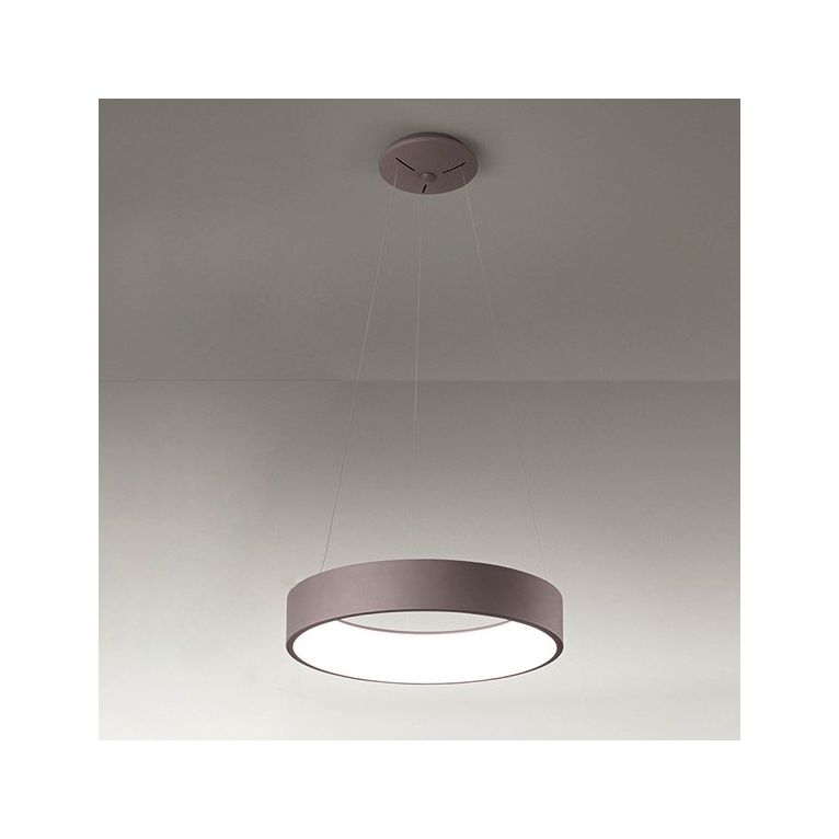 lampadario band diodi 35w luce calda 3200k affralux caffè medio