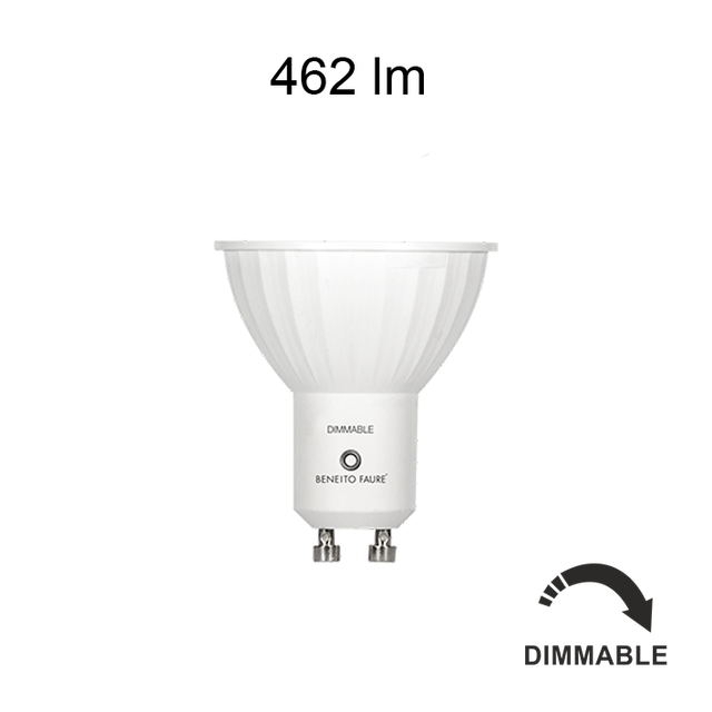 lampadina-led-uniform-line-gu10-6w-luce-calda-827-beneito-faure-dimmerabile