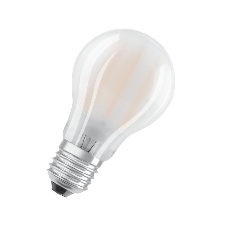 lampadina led parathom e27 7w luce calda 827 ledvance osram smerigliata