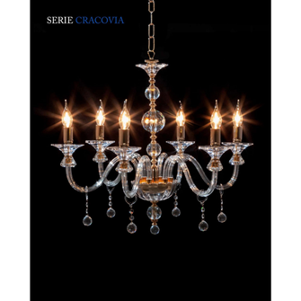 Lampadario CRACOVIA 8 x E14 CRISTAL LUCE