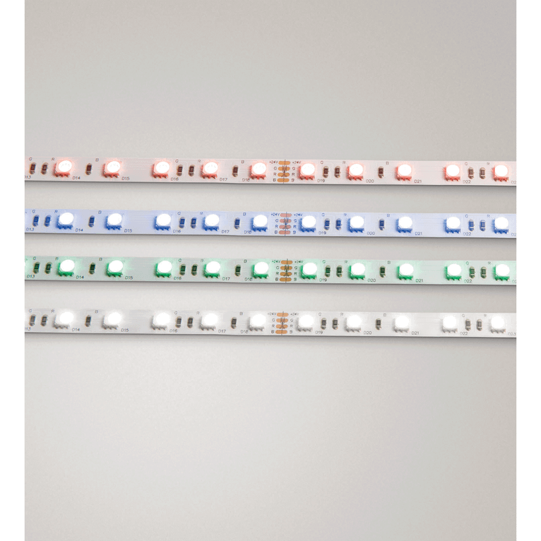 striscia led smd5050 14.4w/m rgbw 24v 5mt gealed gst061r