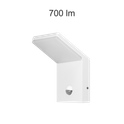 applique led da superficie 9w 220/240v 3000k bianco ip54 beneito faure 3585